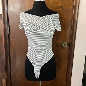 Off the shoulder bodysuit